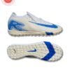 Nike Air Zoom Mercurial Vapor 16 TF Turf Football Boots – Beige/Blue