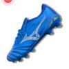 Mizuno Morelia Neo 4 Pro FG Football Boots – Blue & White K‑Leather