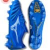 Mizuno Morelia Neo 4 Pro FG Football Boots – Blue & White K‑Leather