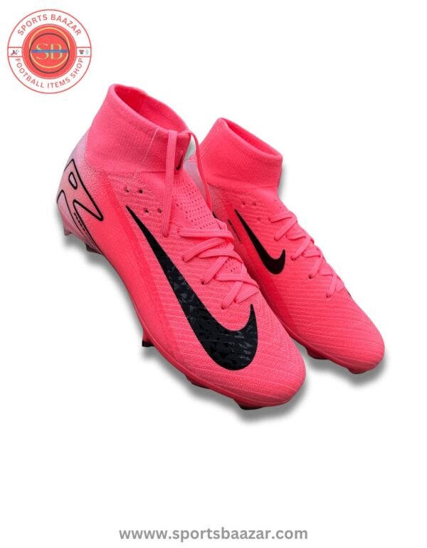 Nike Air Zoom Mercurial Superfly 10 Elite FG – Pink/Black Firm Ground Cleats