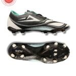 Puks Fairwell Pro Grip Football Studs – Black & White Firm Ground Boots