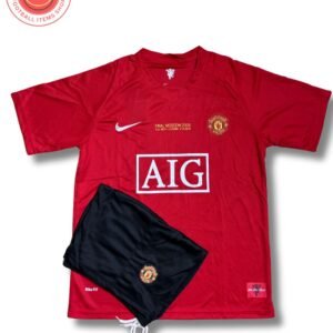 Manchester United 2008 Retro Jersey – Champions League Final Edition