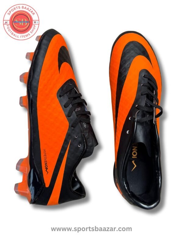 Nike Hypervenom Phantom FG Men’s Football Boots – Orange Black – Firm Ground