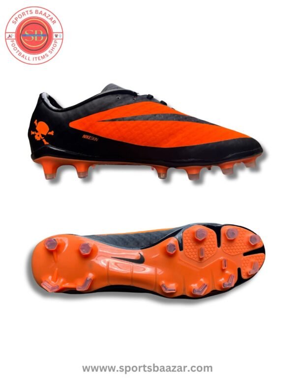 Nike Hypervenom Phantom FG Men’s Football Boots – Orange Black – Firm Ground
