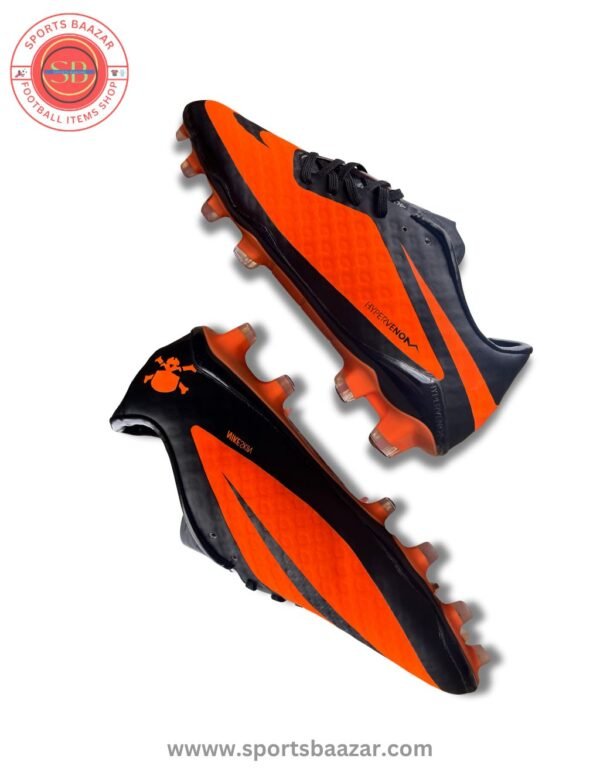 Nike Hypervenom Phantom FG Men’s Football Boots – Orange Black – Firm Ground