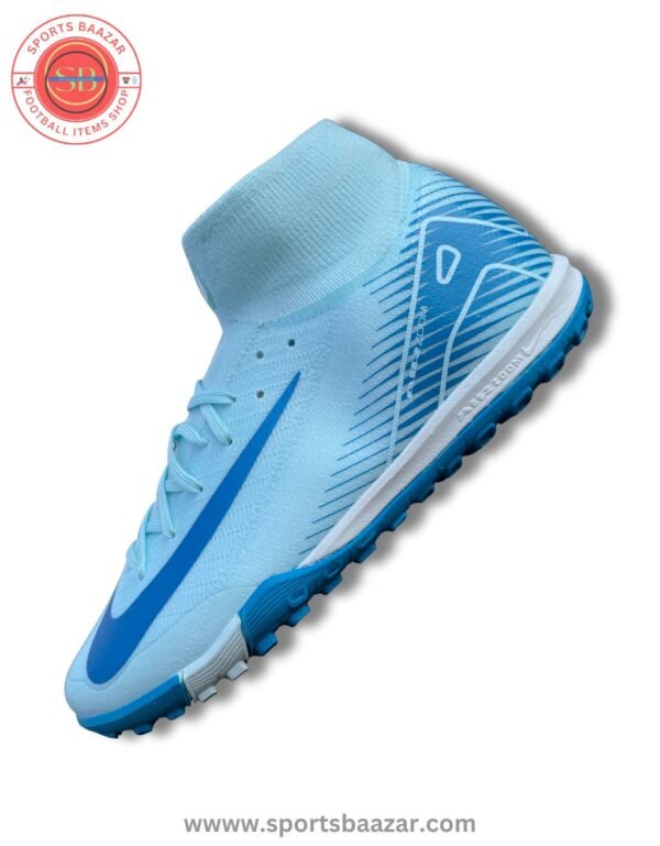 Nike Mercurial Superfly 10 Turf High‑Top – Lightweight Football Shoes for Artificial Grass