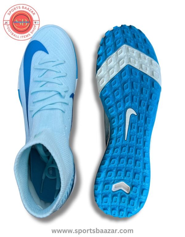 Nike Mercurial Superfly 10 Turf High‑Top – Lightweight Football Shoes for Artificial Grass