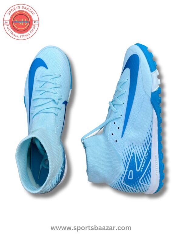 Nike Mercurial Superfly 10 Turf High‑Top – Lightweight Football Shoes for Artificial Grass
