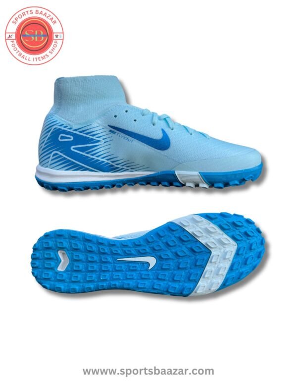 Nike Mercurial Superfly 10 Turf High‑Top – Lightweight Football Shoes for Artificial Grass