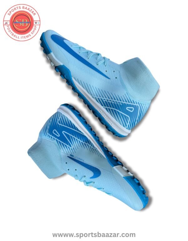 Nike Mercurial Superfly 10 Turf High‑Top – Lightweight Football Shoes for Artificial Grass