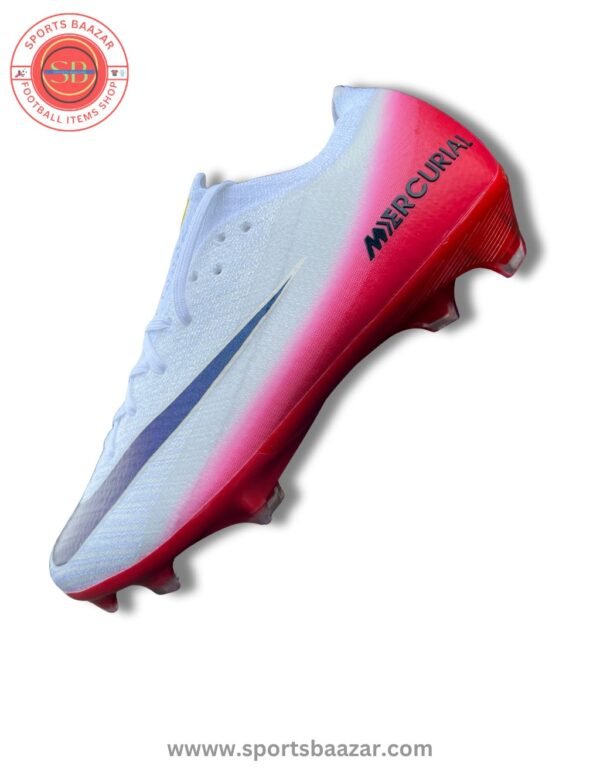 Nike Zoom Vapor 16 Elite LV8 Firm-Ground Soccer Cleats – Red White – Lightweight Speed Boot