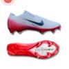 Nike Zoom Vapor 16 Elite LV8 Firm-Ground Soccer Cleats – Red White – Lightweight Speed Boot