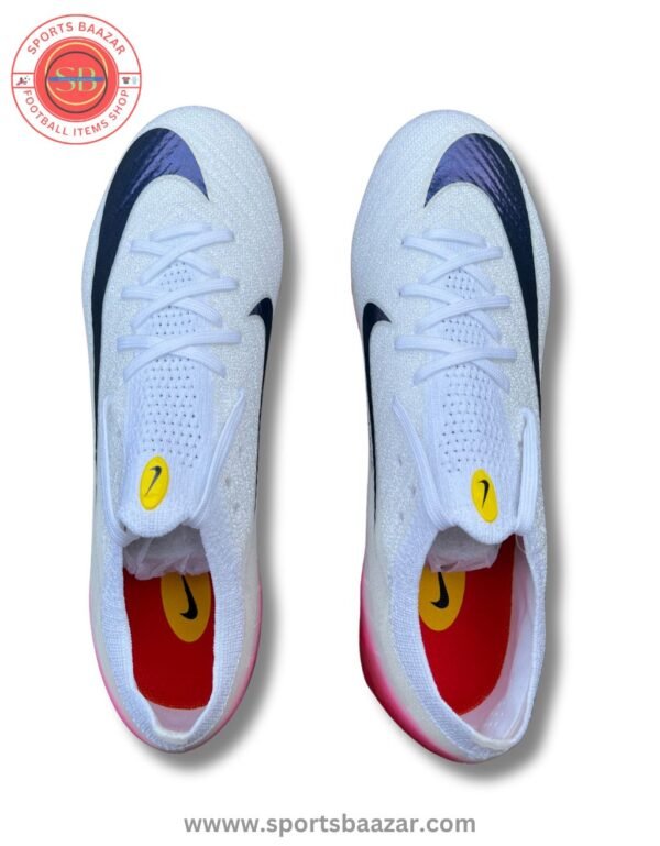Nike Zoom Vapor 16 Elite LV8 Firm-Ground Soccer Cleats – Red White – Lightweight Speed Boot