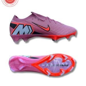 Nike Mercurial Vapor 16 Elite FG Pink Speed Boot Laceless / Lace