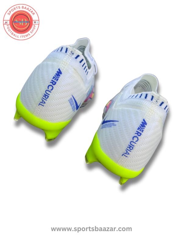 Nike Zoom Mercurial Vapor 15 Elite FG White Multicolour – Speed-Focused Soccer Cleats