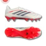 Adidas Copa Pure 4 Elite FG Football Boots – Born For Goals White Black Red Soccer Cleats