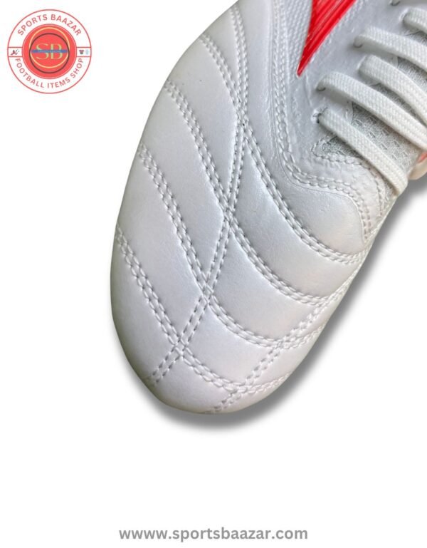 Mizuno Morelia Neo IV Beta Elite FG Football Boots – White Radiant Red Soccer Cleats
